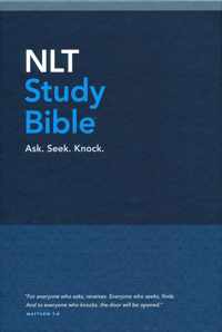 NLT Study Bible, Blue Cloth