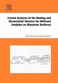 Fractal Analysis of the Binding and Dissociation Kinetics for Different Analytes on Biosensor Surfaces