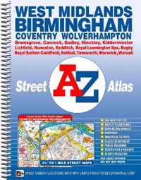 West Midlands A-Z Street Atlas (spiral)