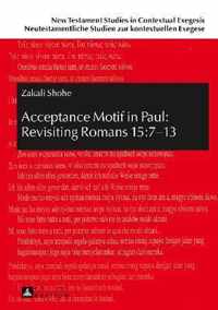 Acceptance Motif in Paul