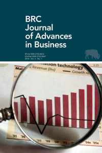 Brc Journal of Advances in Business Volume 2, Number 1