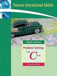 Problem Solving With C++