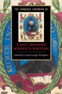 The Cambridge Companion to Early Modern Women's Writing