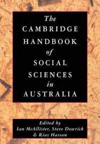 The Cambridge Handbook of Social Sciences in Australia