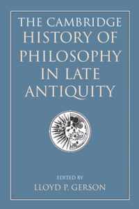 The Cambridge History of Philosophy in Late Antiquity 2 Volume Paperback Set