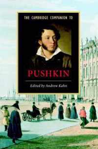 The Cambridge Companion to Pushkin