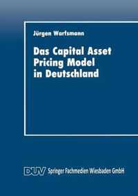 Das Capital Asset Pricing Model in Deutschland