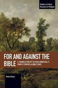 For and Against the Bible