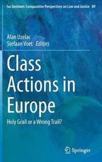 Class Actions in Europe