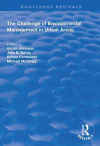 The Challenge of Environmental Management in Urban Areas