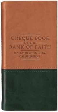 Chequebook of the Bank of Faith - Tan/Green