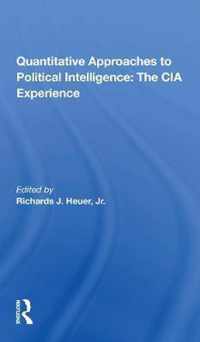 Quantitative Approaches To Political Intelligence