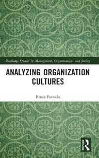 Analyzing Organization Cultures