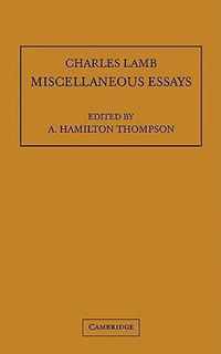 Miscellaneous Essays