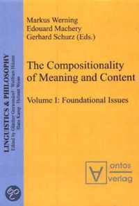 Compositionality of Meaning and Content