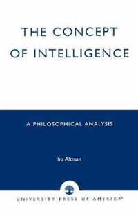 The Concept of Intelligence