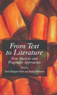 From Text to Literature