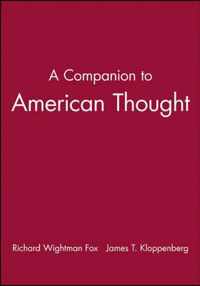 A Companion to American Thought