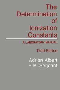 The Determination of Ionization Constants