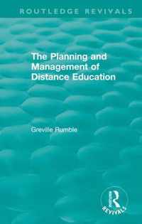 The Planning and Management of Distance Education