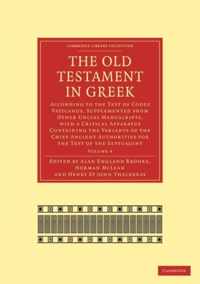 The The Old Testament in Greek 4 Volume Paperback Set The Old Testament in Greek