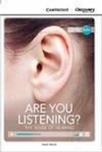 Are You Listening? the Sense of Hearing High Beginning Book with Online Access