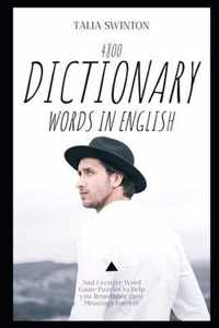 4800 Dictionary Words in English and Creative Word Game Puzzles to Help you Remember their Meanings Forever