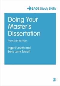 Doing Your Master's Dissertation