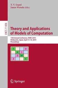 Theory and Applications of Models of Computation