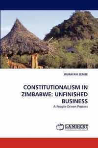 Constitutionalism in Zimbabwe