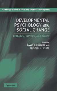 Developmental Psychology and Social Change