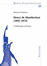 Henry De Montherlant (1895-1872)