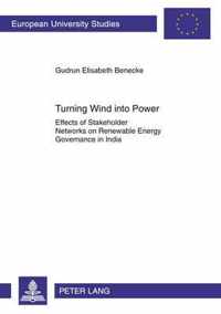 Turning Wind into Power