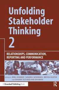 Unfolding Stakeholder Thinking 2