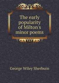 The early popularity of Milton's minor poems