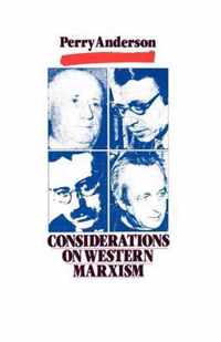 Considerations On Western Marxism