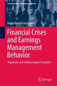 Financial Crises and Earnings Management Behavior