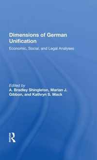 Dimensions of German Unification