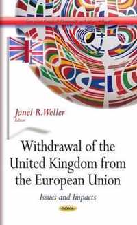 Withdrawal of the United Kingdom from the European Union