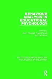 Behaviour Analysis in Educational Psychology