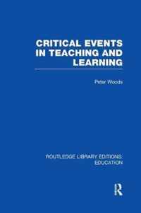 Critical Events in Teaching & Learning