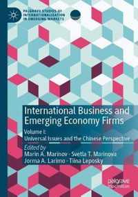 International Business and Emerging Economy Firms: Volume I