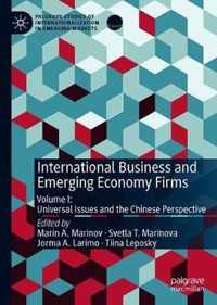 International Business and Emerging Economy Firms: Volume I