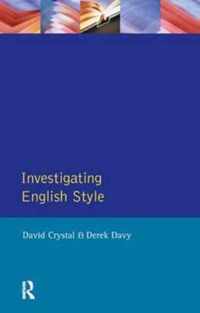 Investigating English Style