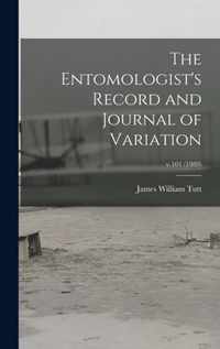 The Entomologist's Record and Journal of Variation; v.101 (1989)