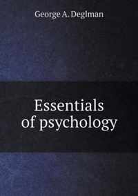 Essentials of psychology