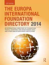 The Europa International Foundation Directory 2014