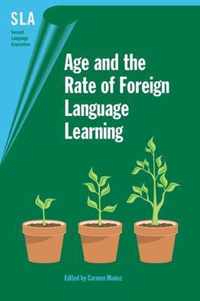 Age And the Rate of Foreign Language Learning