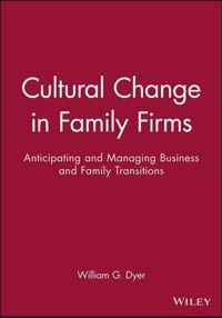 Cultural Change in Family Firms