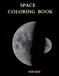 space coloring book for kids